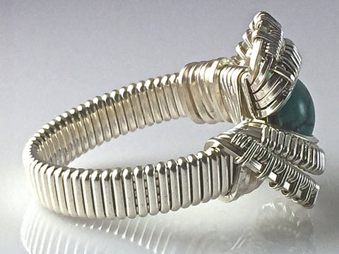 Spartan Chinese Turquoise Ring