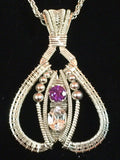Topaz and Amethyst Tribe Amulet