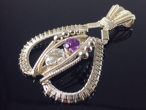Topaz and Amethyst Tribe Amulet
