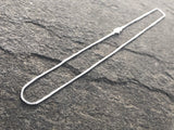 Sterling Silver 1mm Box Chain