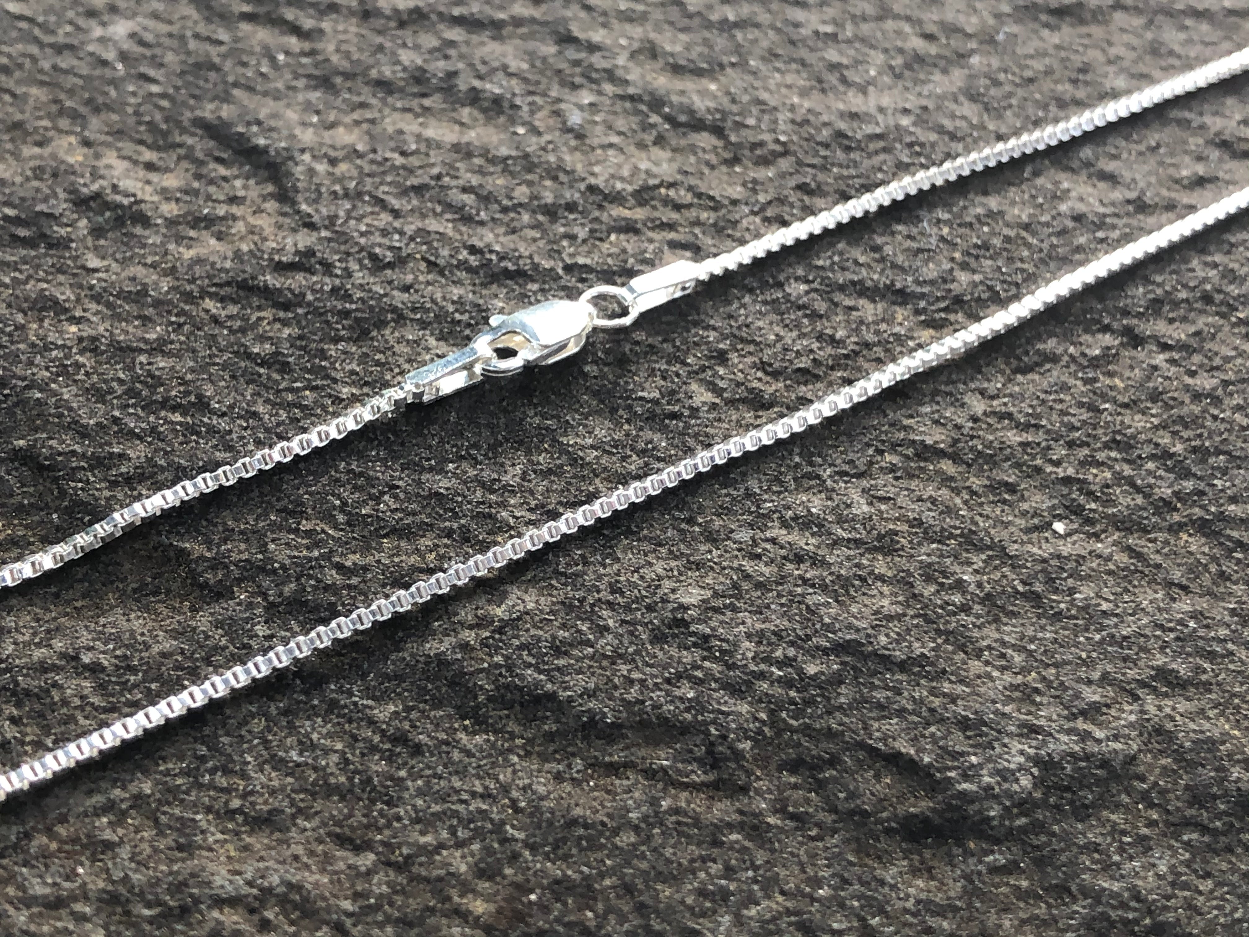 Sterling Silver 1mm Box Chain – Ryan Eure Designs