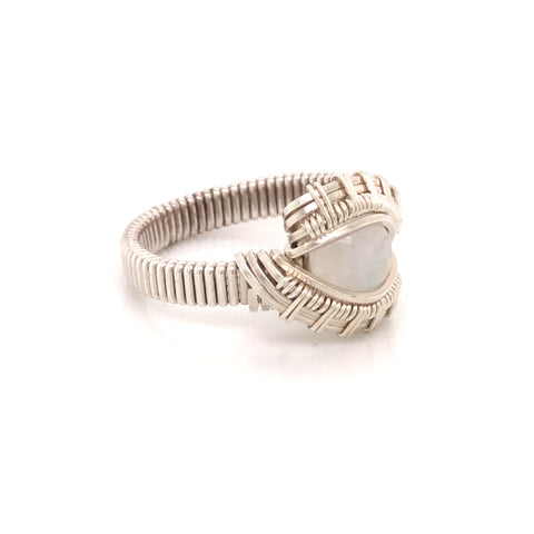 Pulse Moonstone Ring