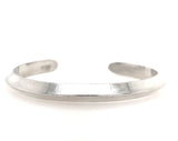 Solid Triangle .925 Sterling Silver Cuff C-Bracelet